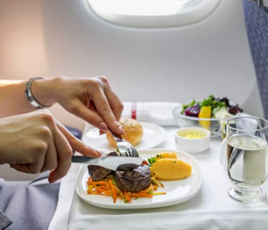 Low FODMAP Airplane Meal