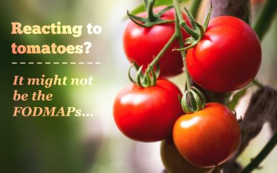 Reacting to Tomatoes? It might not be the FODMAPs