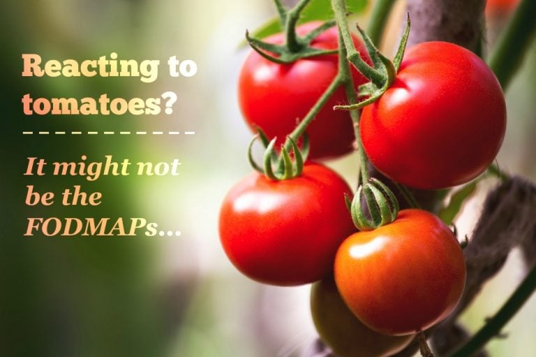 Reacting to Tomatoes? It might not be the FODMAPs A Little Bit Yummy