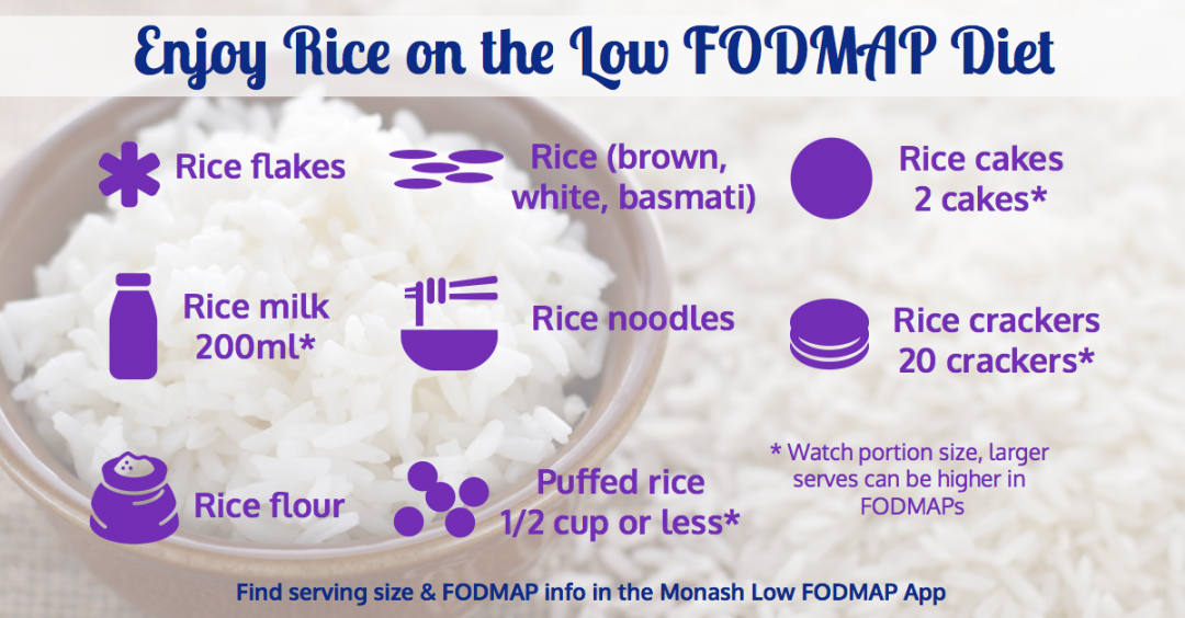 Rice & The Low FODMAP Diet A Little Bit Yummy