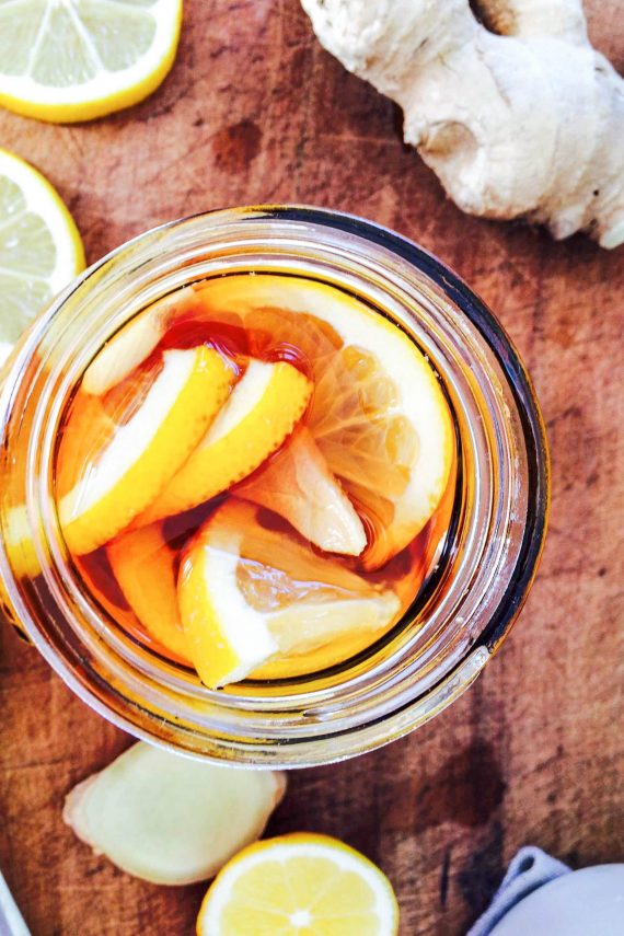 Low FODMAP Hot Lemon Ginger Drink