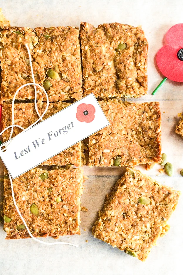 Low FODMAP ANZAC Day Slice - A Little Bit Yummy