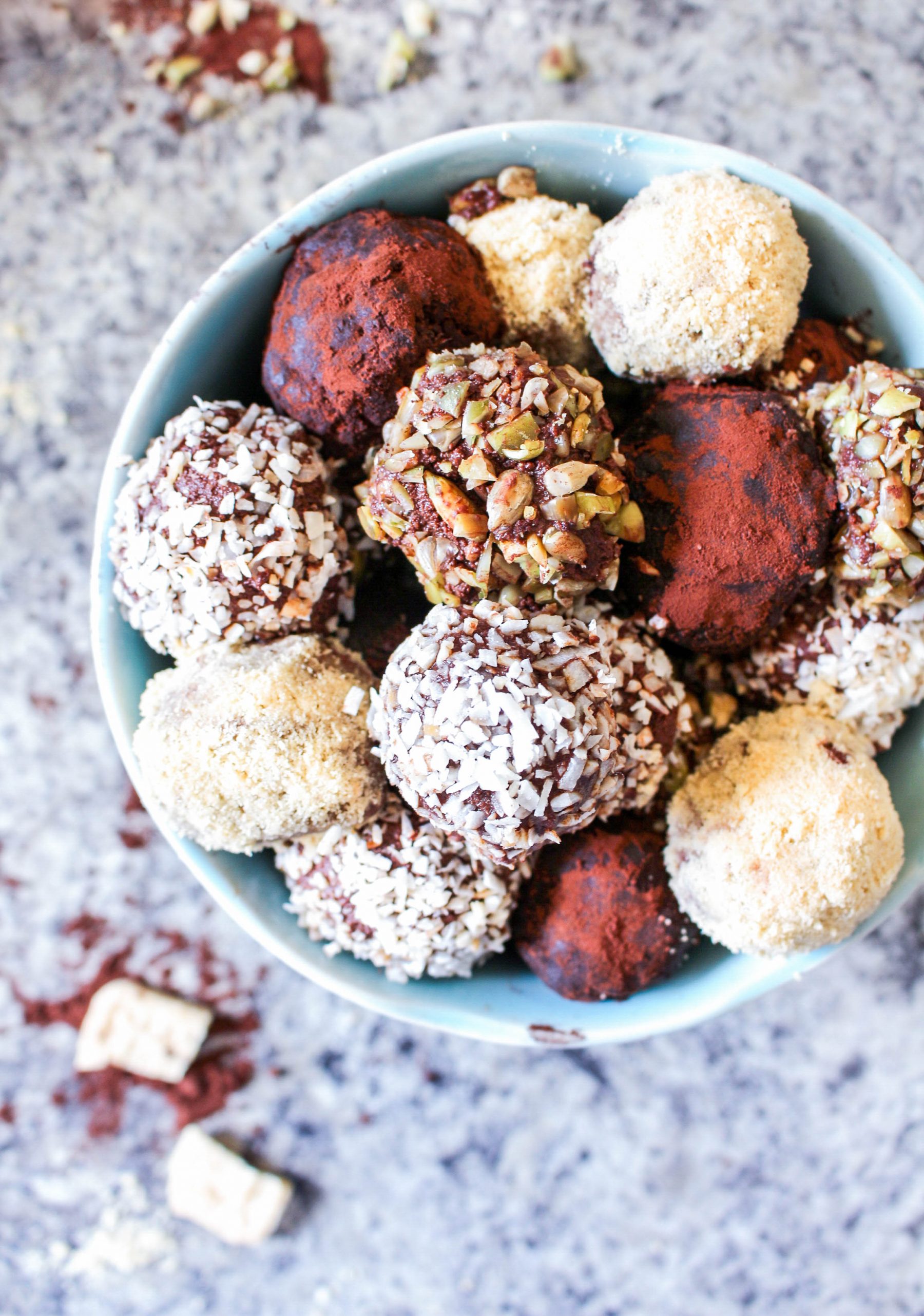 Low FODMAP Dark Chocolate Truffle Balls A Little Bit Yummy