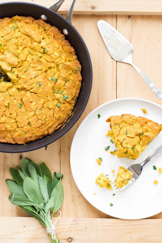 Low FODMAP Pumpkin & Sage Cornbread A Little Bit Yummy