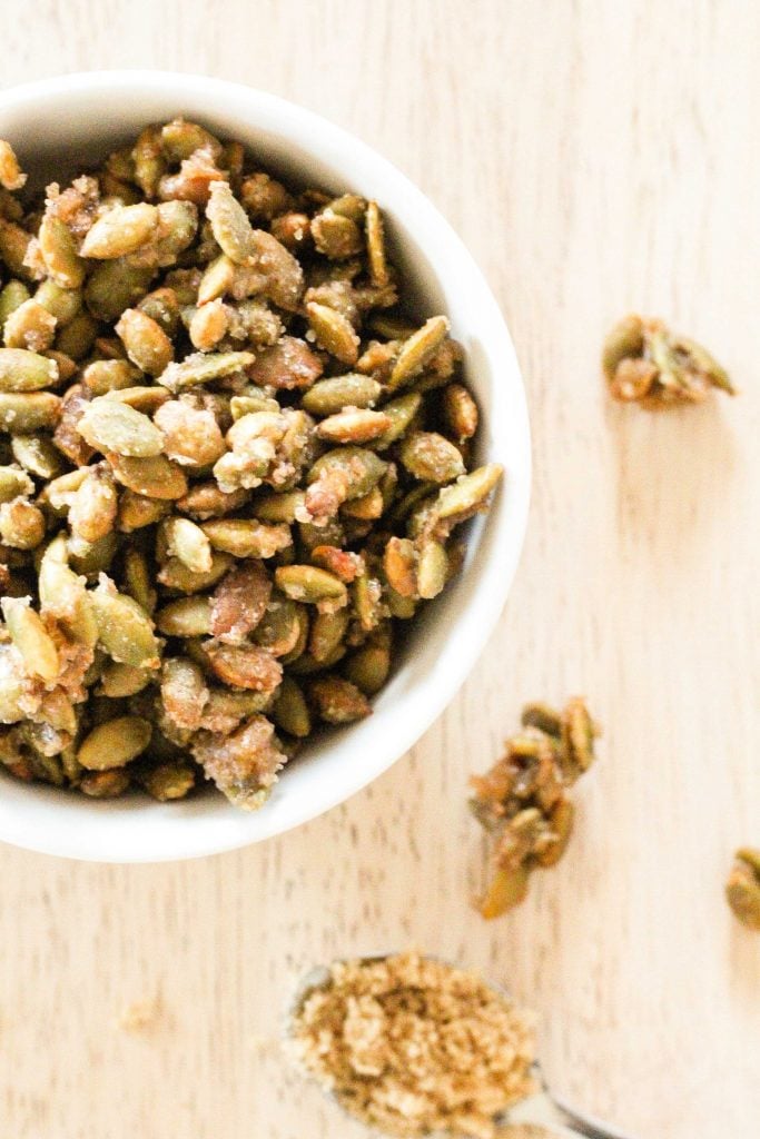 Low FODMAP Salted Caramel Pumpkin Seeds A Little Bit Yummy
