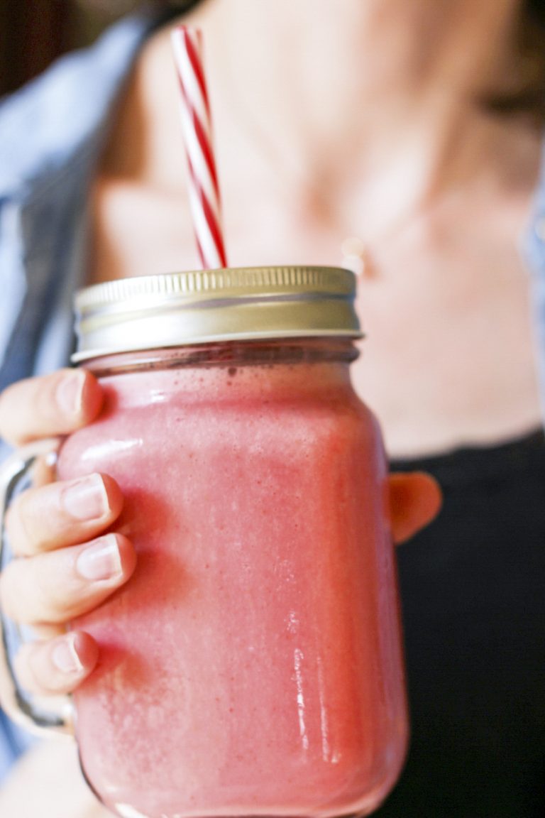 Low FODMAP Strawberry Smoothie A Little Bit Yummy