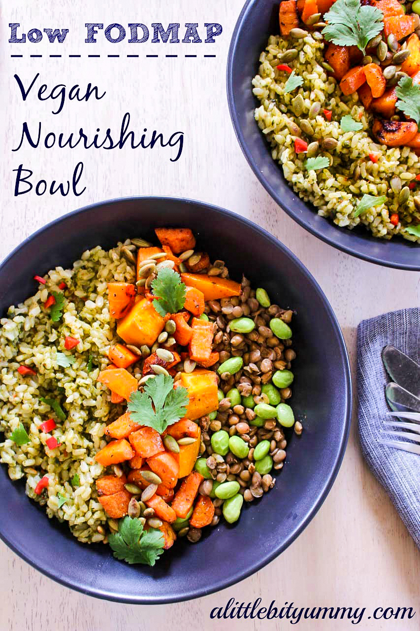 Low FODMAP Vegan Nourishing Bowl A Little Bit Yummy