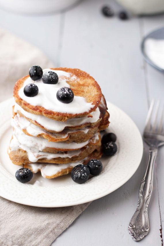 Low FODMAP Banana Pancakes