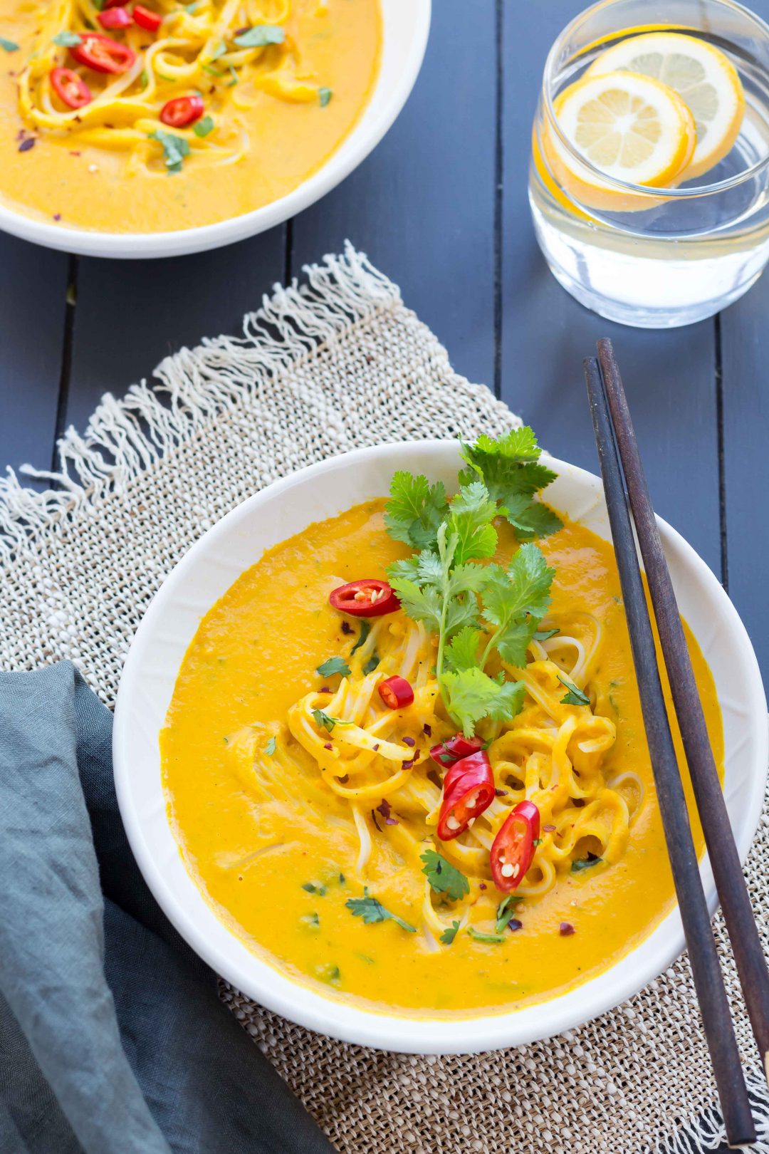 Low Fodmap Thai Pumpkin Noodle Soup Fodmap Recipes Dinner Low Fodmap ...