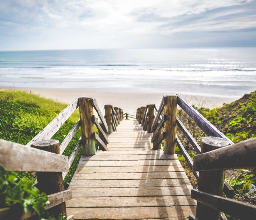 A Fresh Start Beach Scene