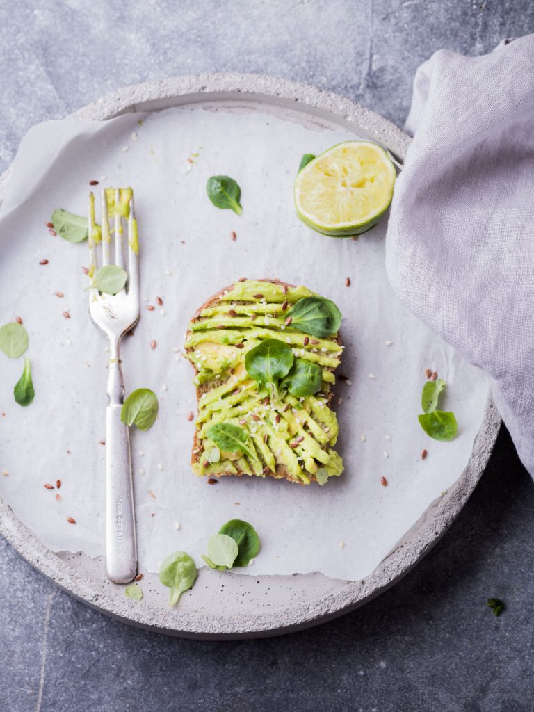 Low FODMAP Smashed Avocado on Toast