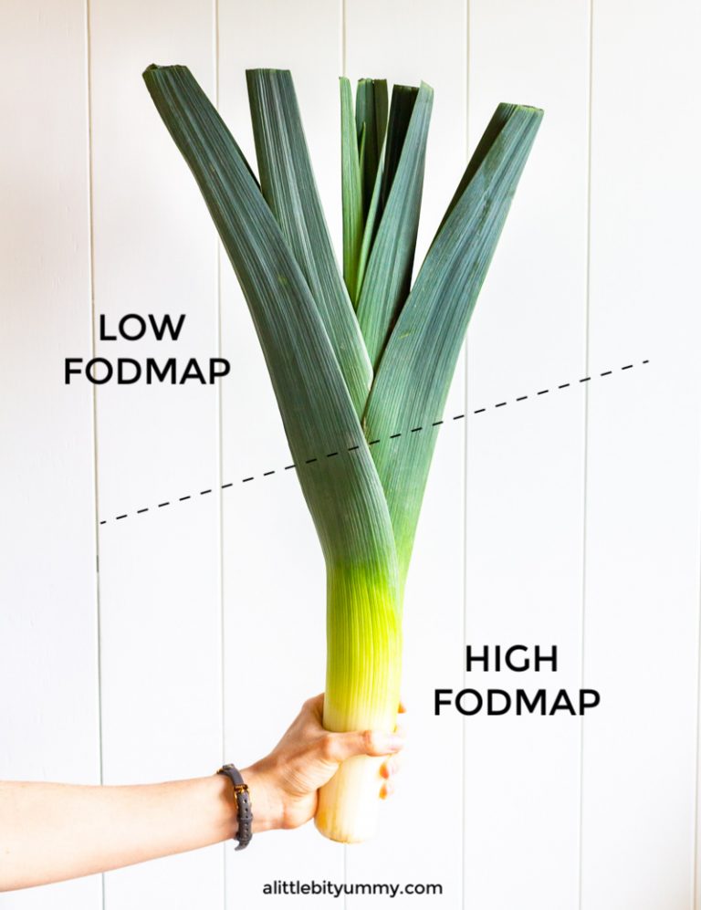How To Use Leek Leaves To Replace Onion On Low FODMAP Diet A Little
