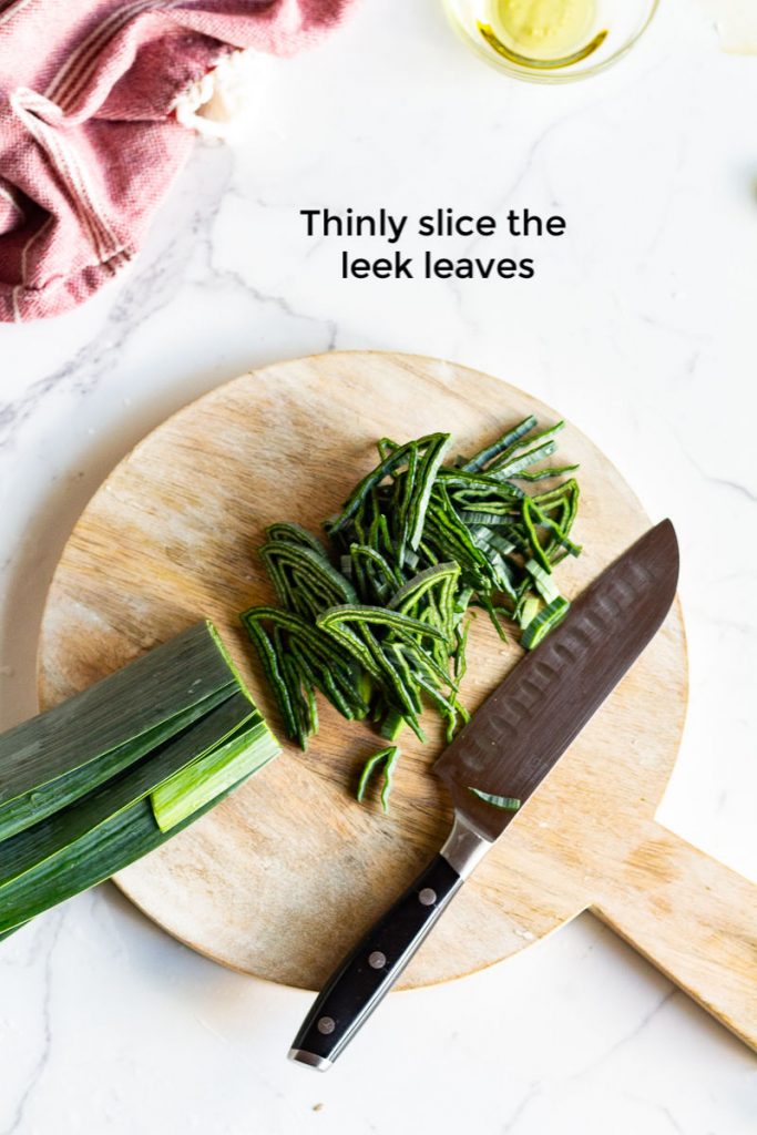 How To Use Leek Leaves To Replace Onion On Low FODMAP Diet A Little
