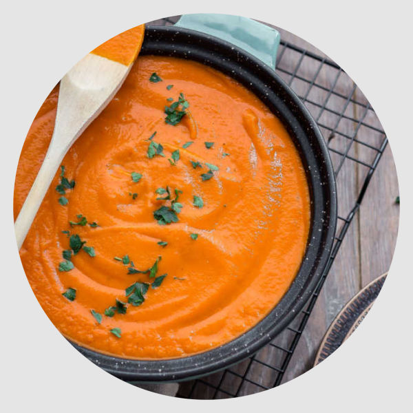 Low FODMAP Soup Category Feature Image