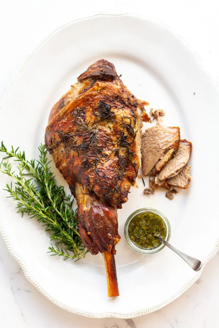 Low FODMAP Roasted Leg of Lamb A Little Bit Yummy