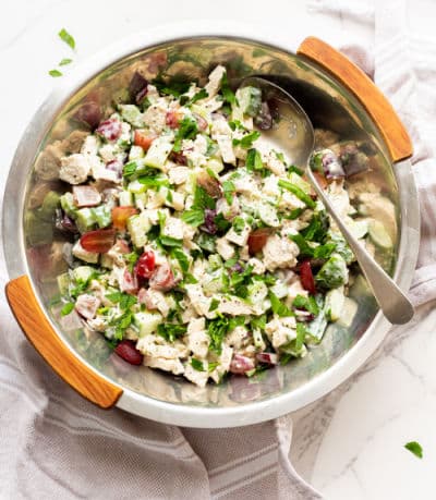 Low FODMAP Creamy Chicken Salad