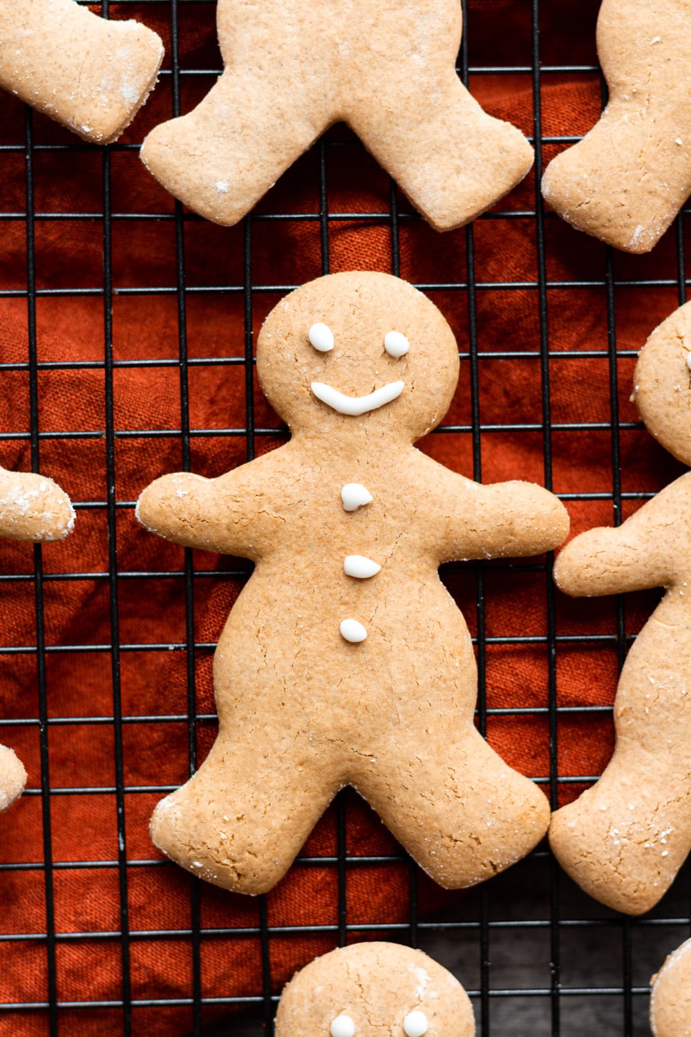 Low FODMAP Gingerbread Men Cookies