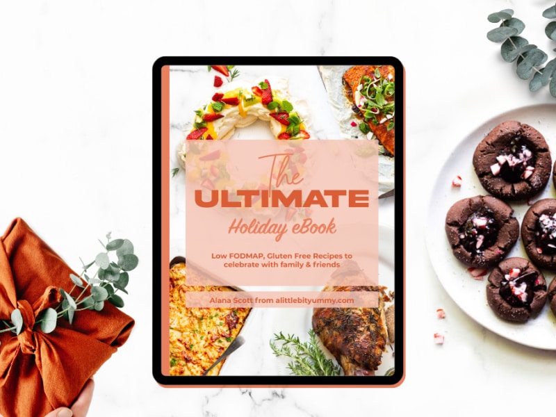 Low FODMAP Holiday Cookbook