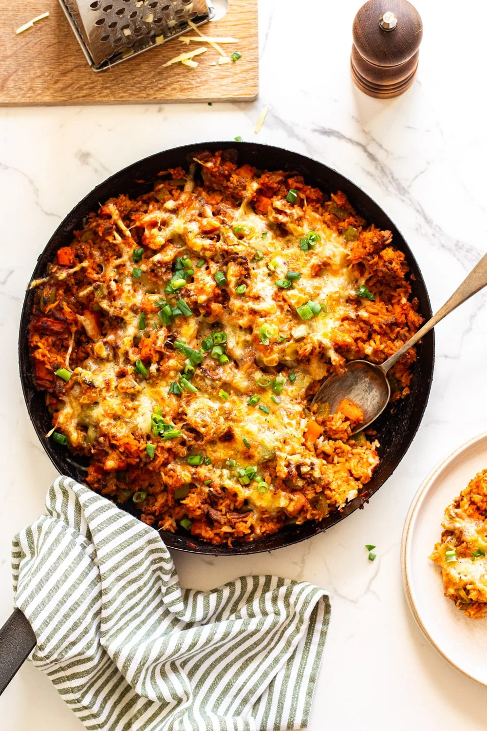 Speedy Deconstructed Stuffed Peppers