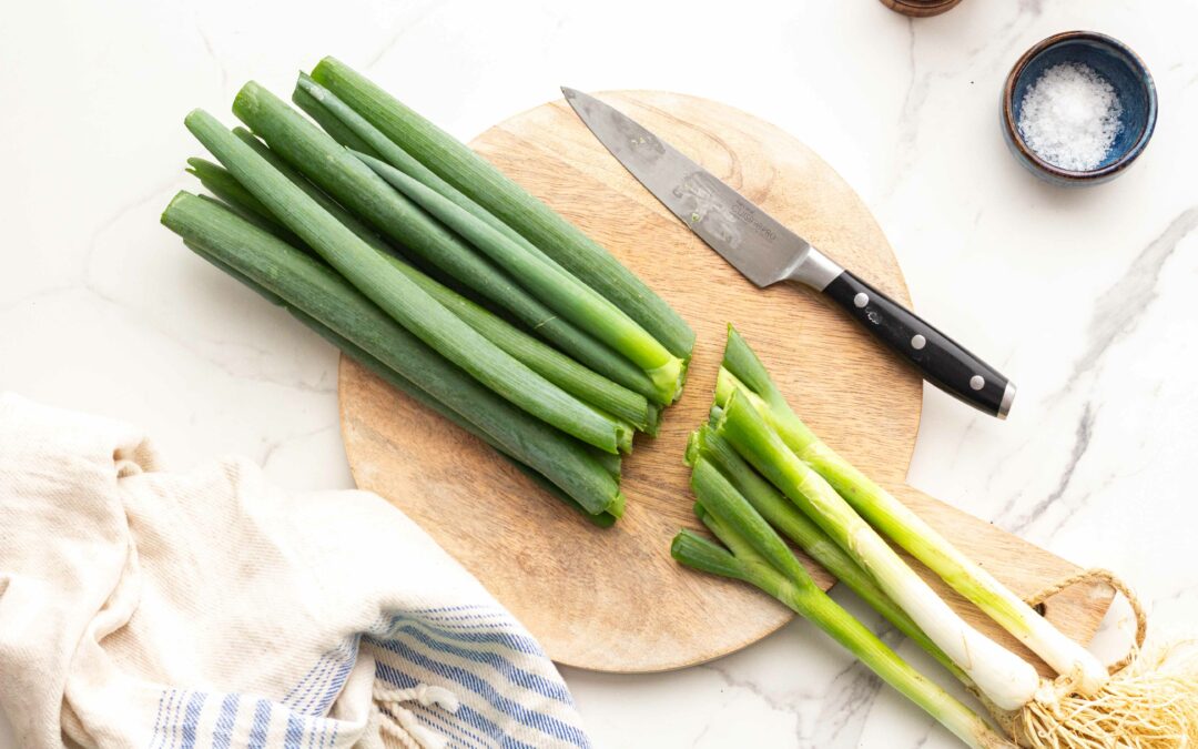 How to Use Spring Onion (Green Onion) on the Low FODMAP Diet