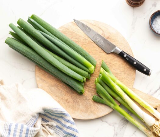 How to use Spring Onion to replace Onion on the Low FODMAP Diet