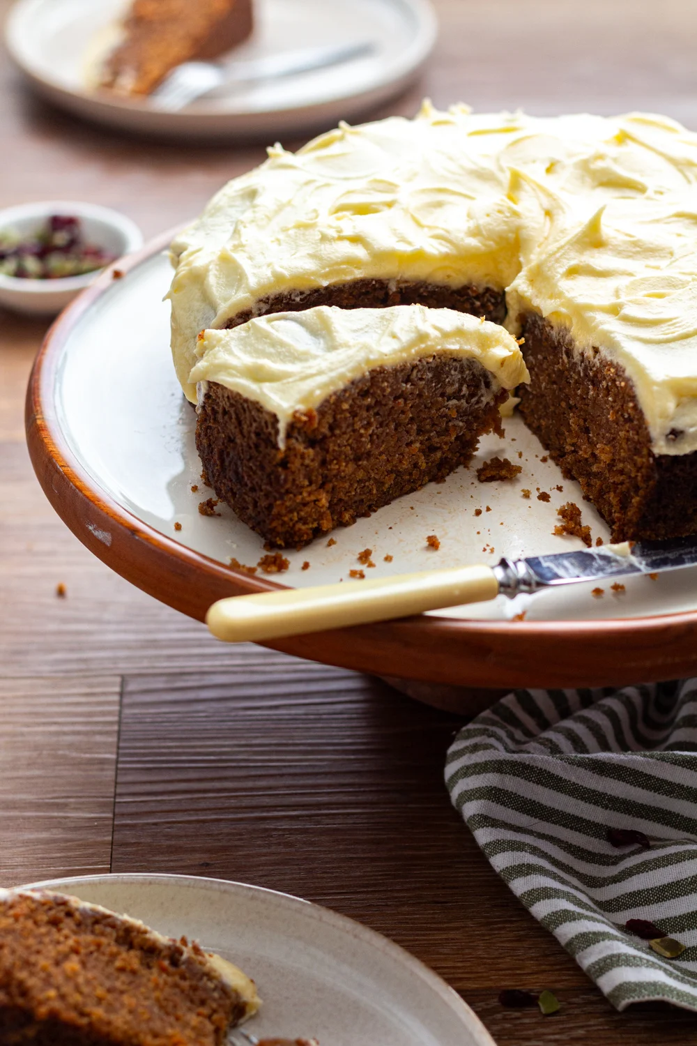 Low FODMAP Carrot Cake with Orange Lemon Icing - A Little Bit Yummy