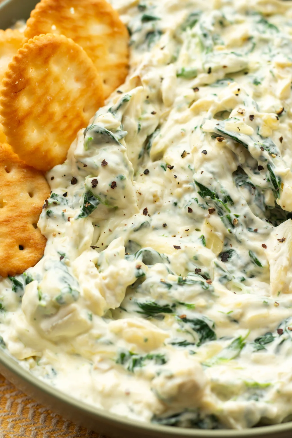 Low FODMAP Creamy Spinach & Artichoke Dip - A Little Bit Yummy