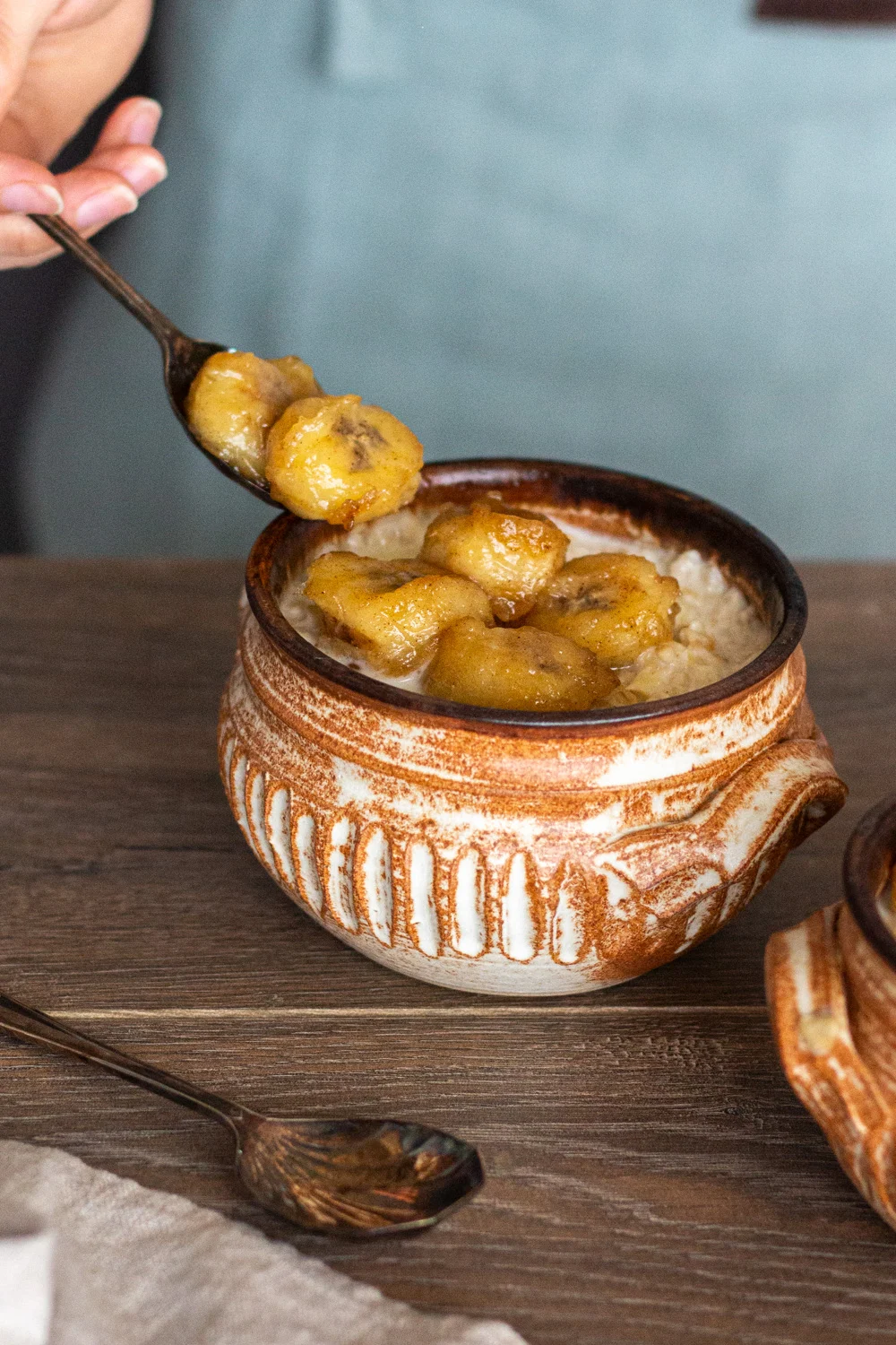 Caramelised Banana with Low FODMAP Porridge - A Little Bit Yummy